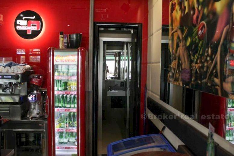 Poslovni prostor, Caffe bar sa dvije vanjske terase, na prodaju