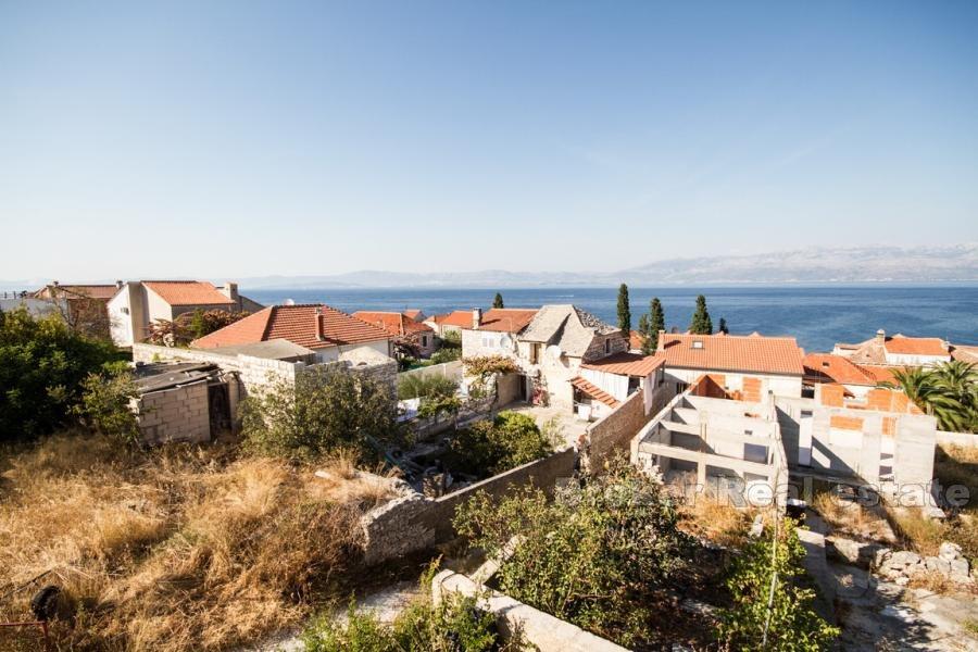 Hus / Villa, Hus under bygging, med utsikt over havet, for salg