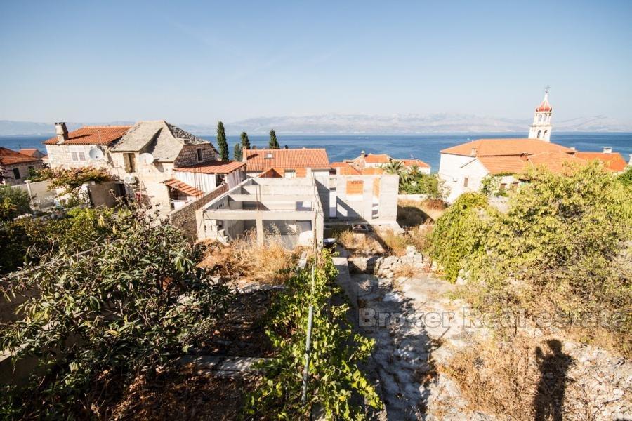 Hus / Villa, Hus under bygging, med utsikt over havet, for salg