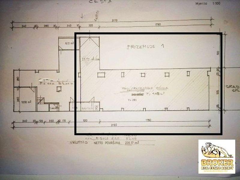 Two attractive business premises, possibility of separate purchase