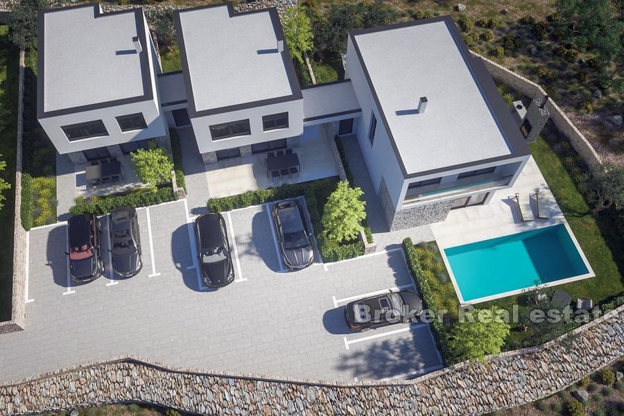 Modern apartments in new construction
