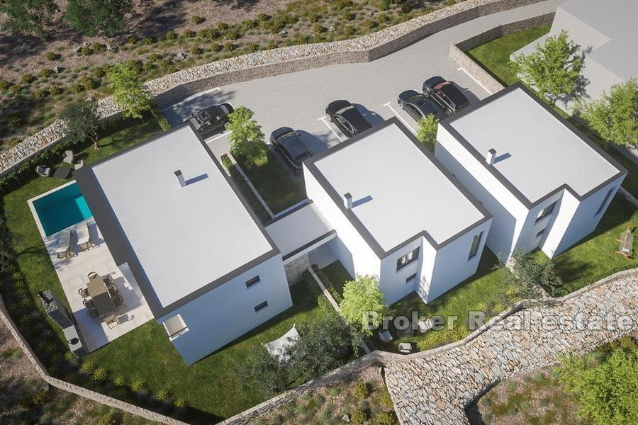Modern apartments in new construction