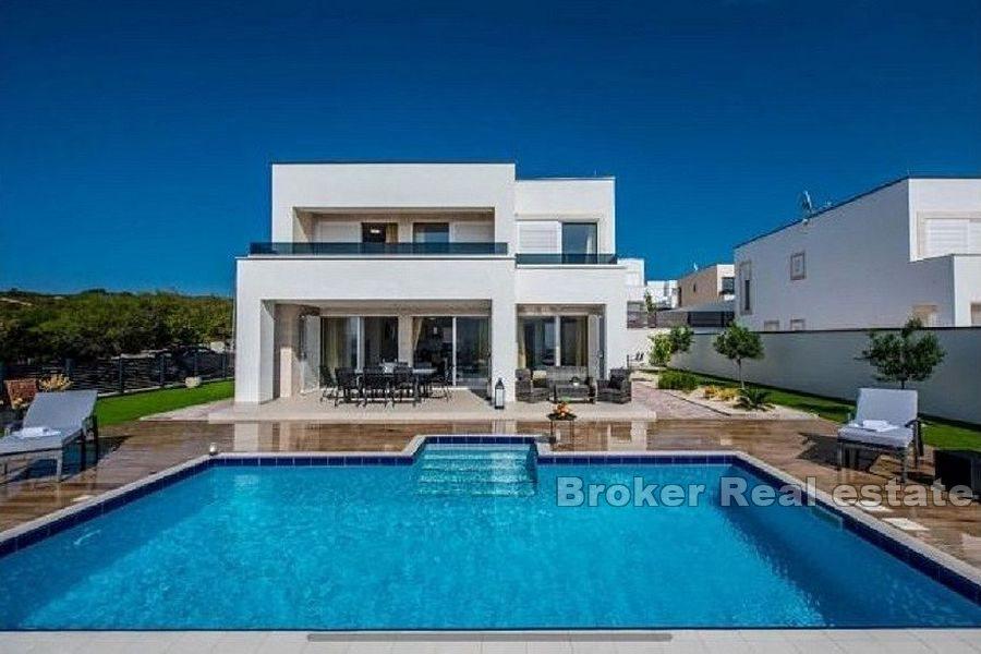 Modern villa with pool
