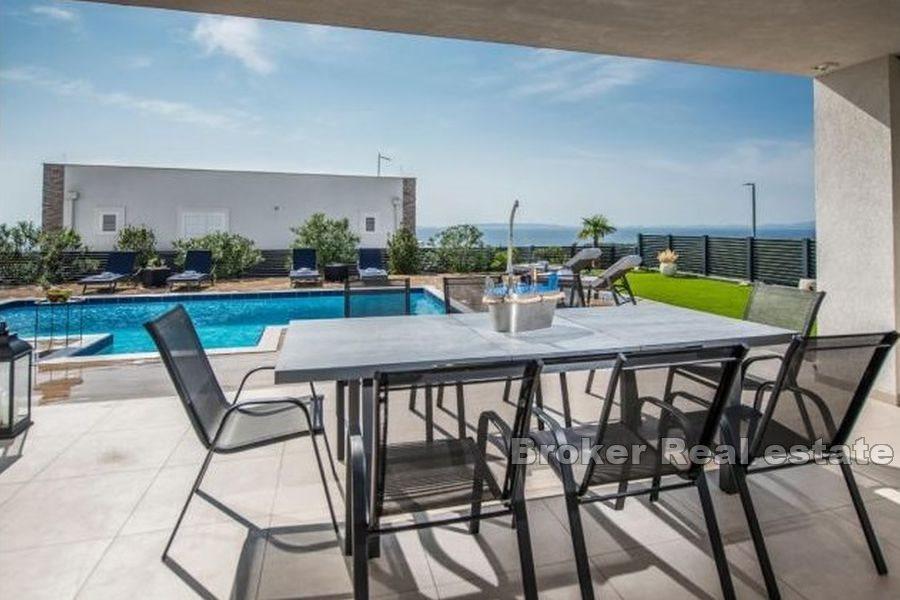 Modern villa with pool