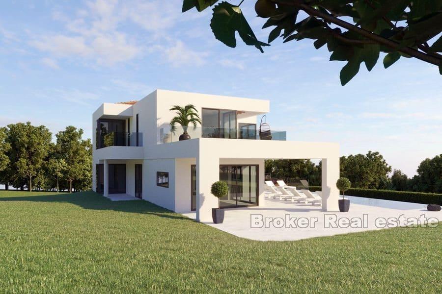 Moderní vila s bazénem na samotě