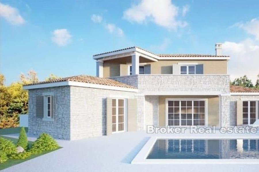 Stone house with swimming pool