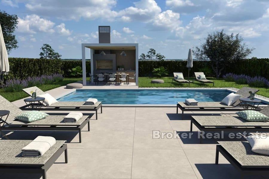 Attractive villa with pool