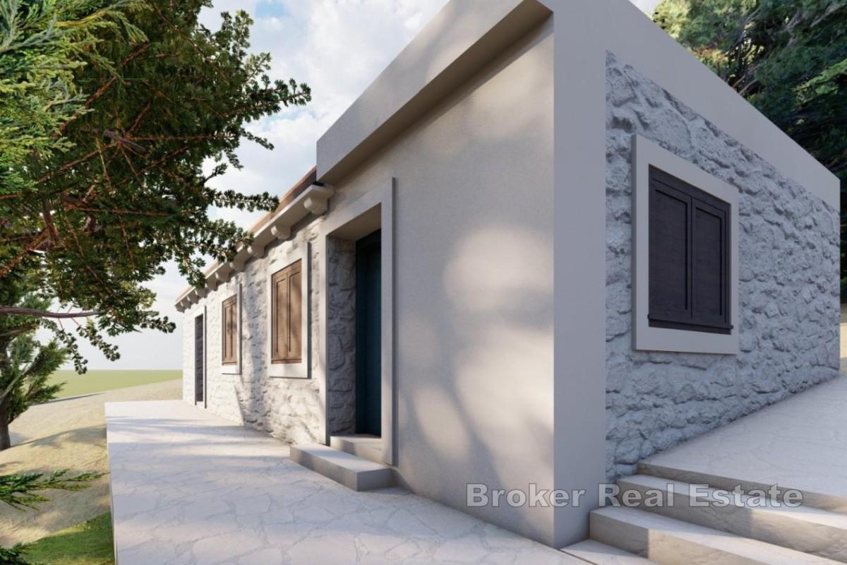 Maison à rénover, en bord de mer