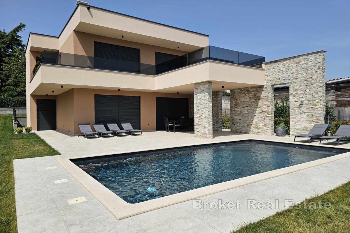 Villa med uppvärmd pool nära Poreč