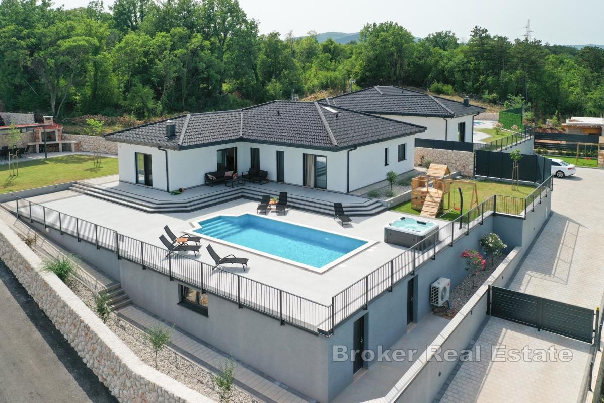 Villa moderna con una splendida vista
