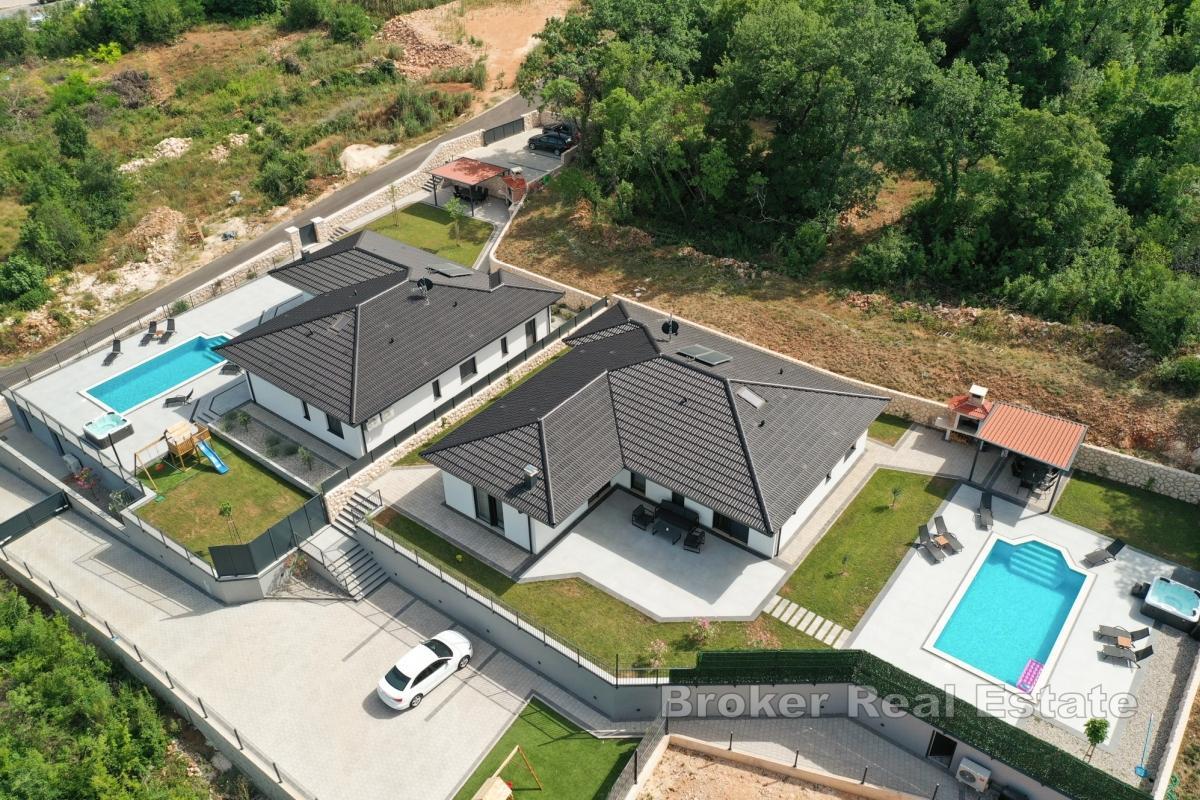 Villa moderna con una splendida vista