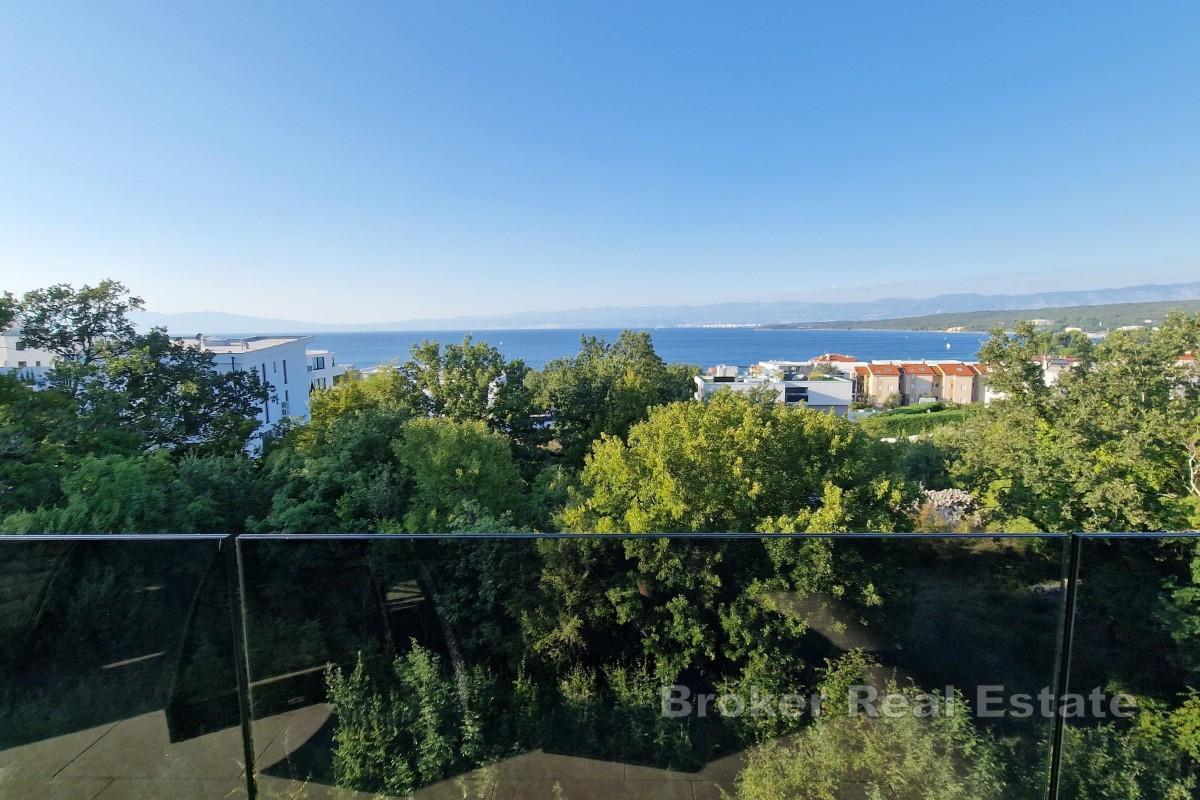 Penthouse mit Pool in Malinska