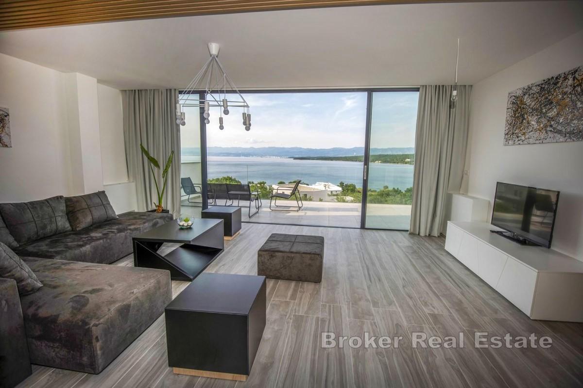 Penthouse de luxe avec vue mer