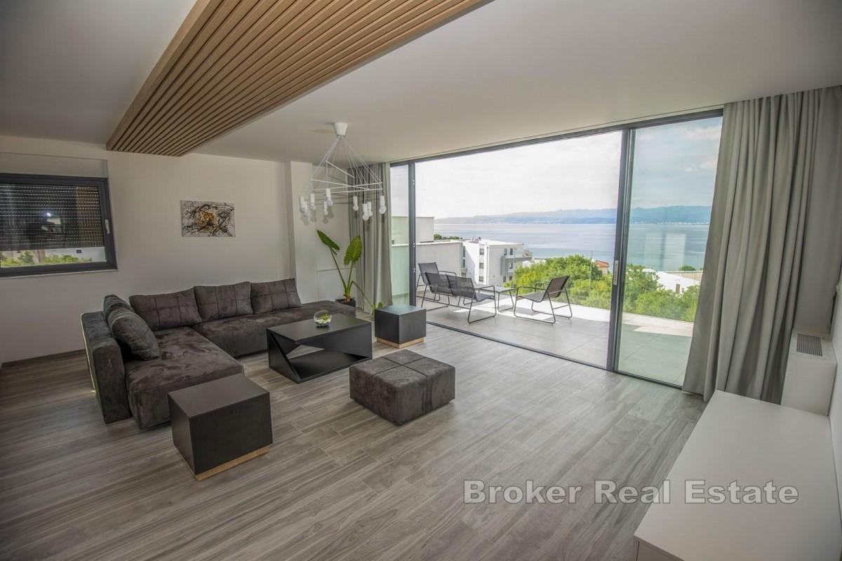 Penthouse de luxe avec vue mer
