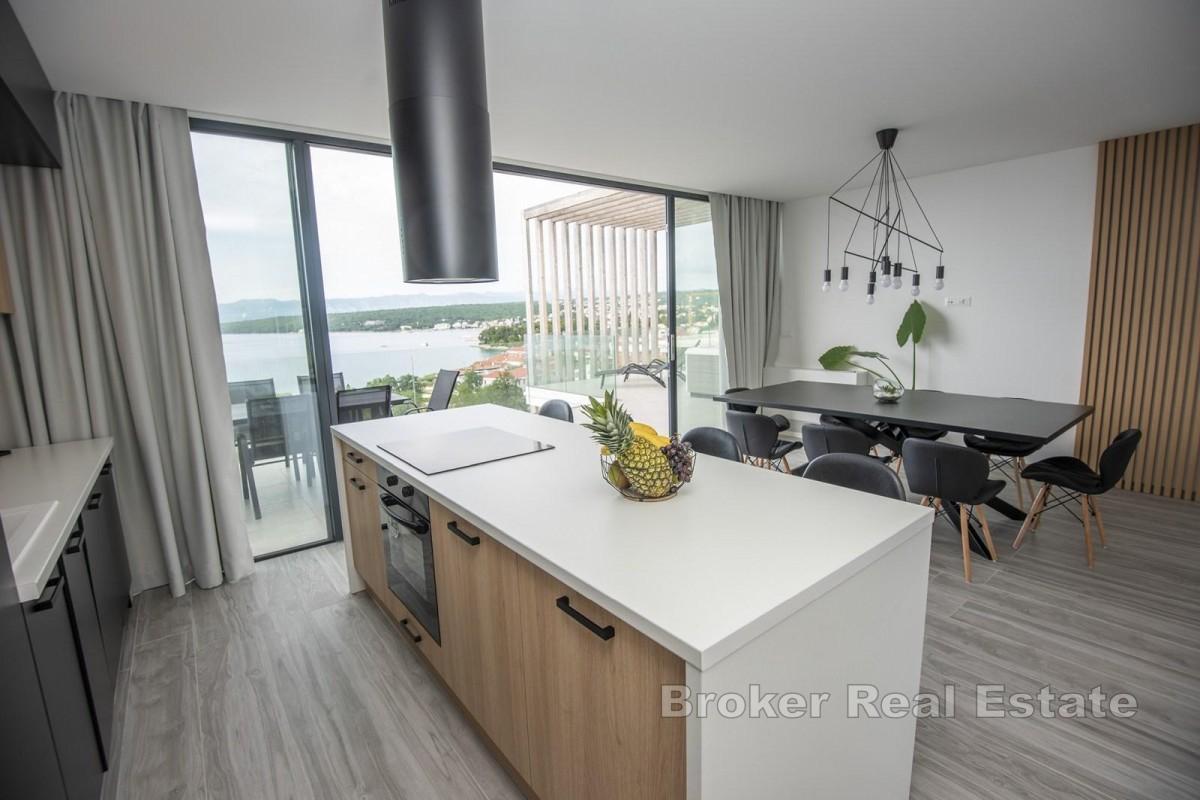 Penthouse de luxe avec vue mer