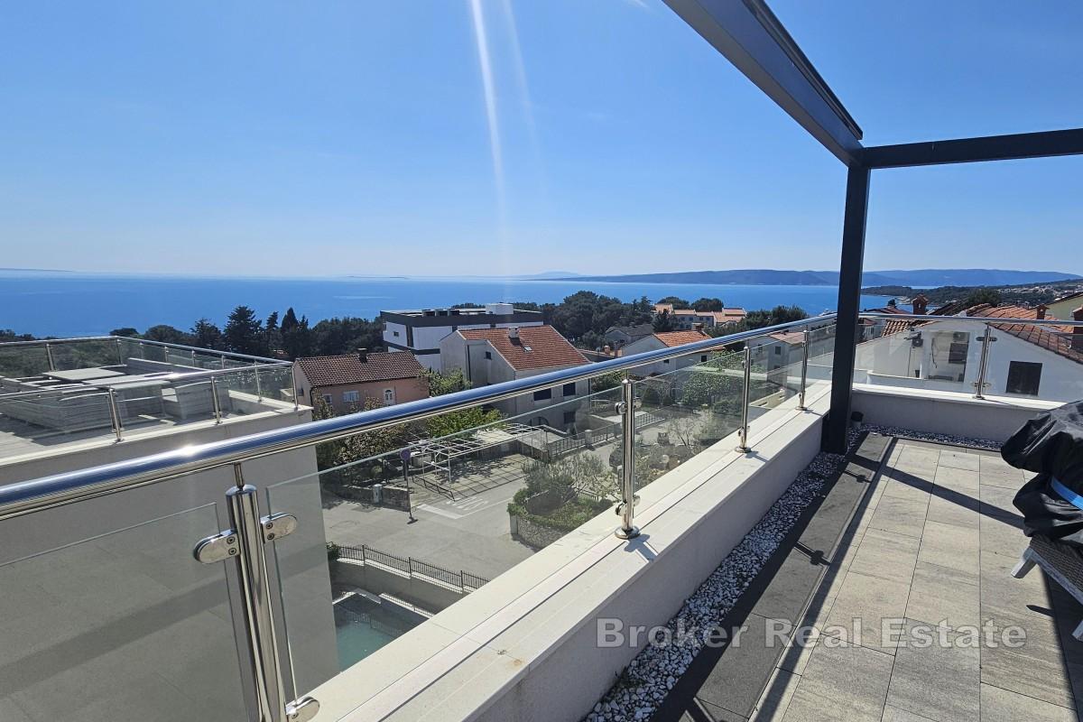 Luksusowy penthouse blisko morza