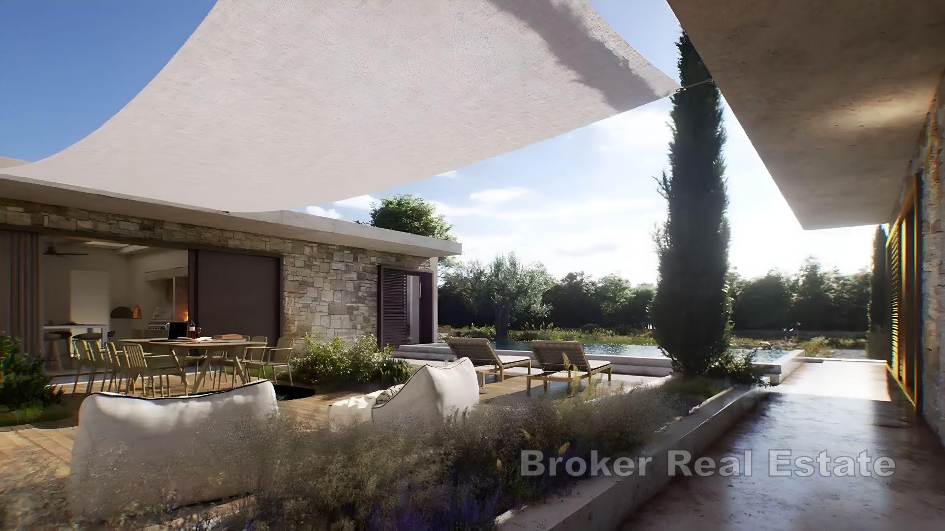 Villa moderne de construction neuve