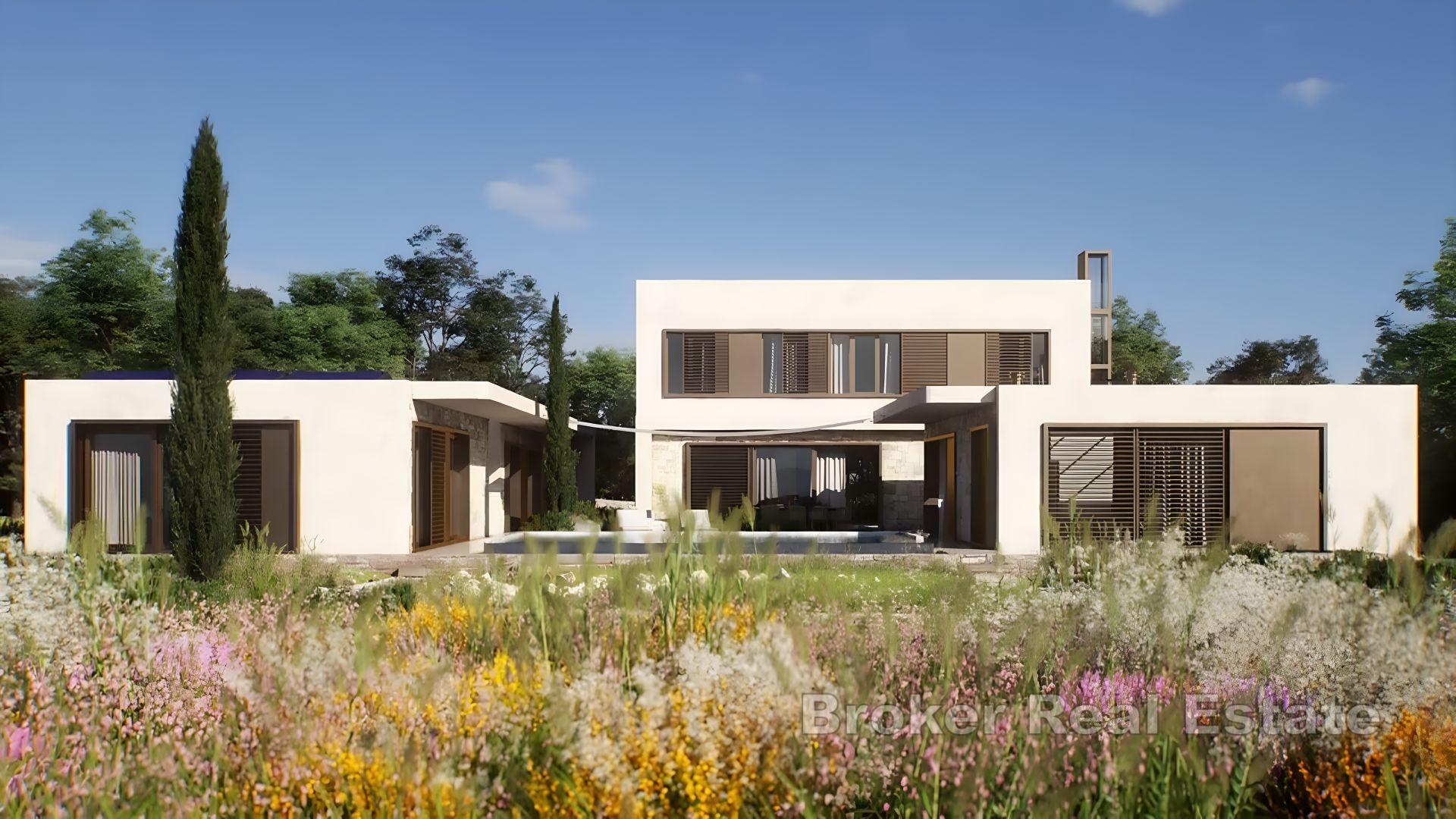 Villa moderne de construction neuve