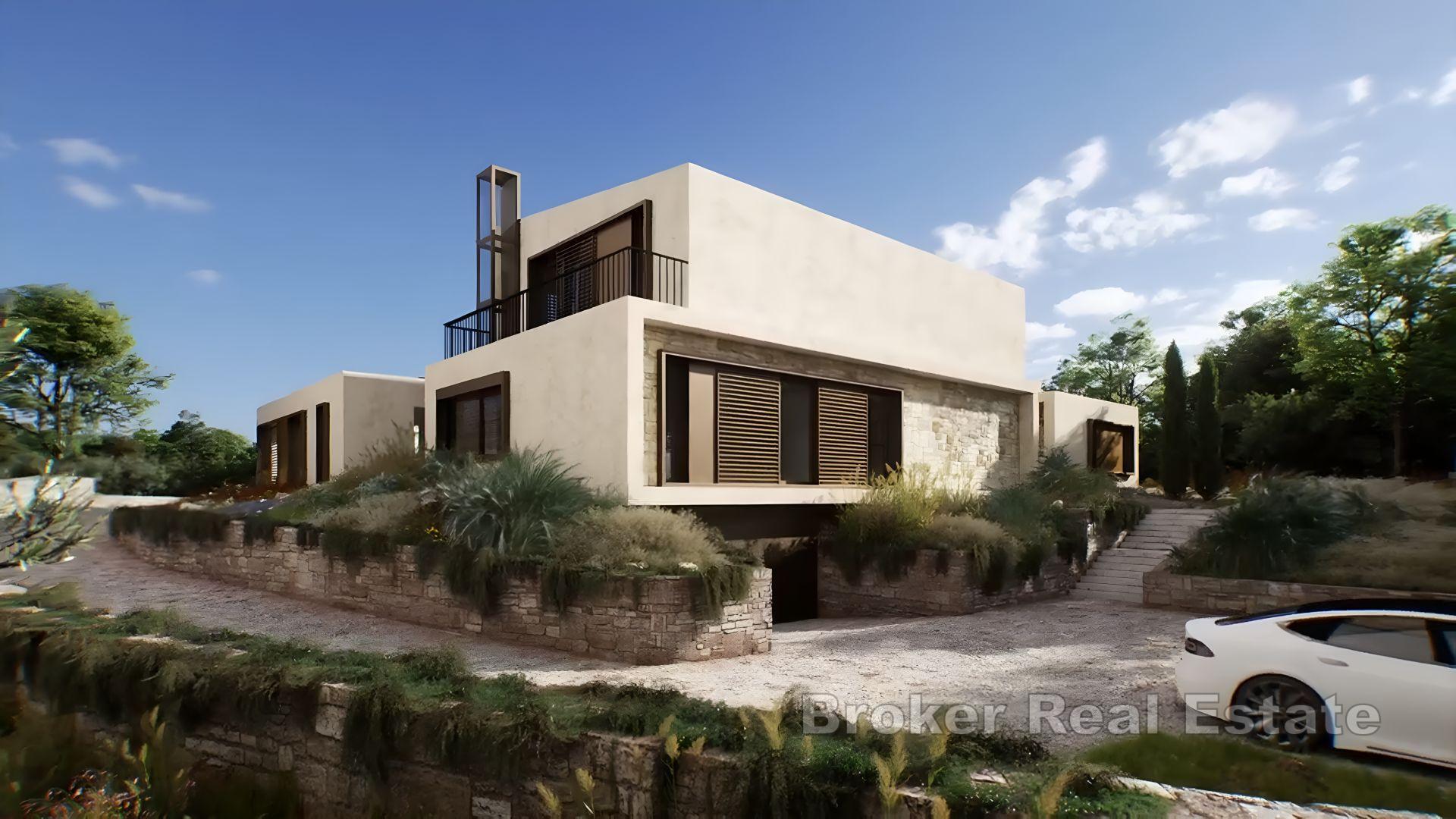 Villa moderne de construction neuve