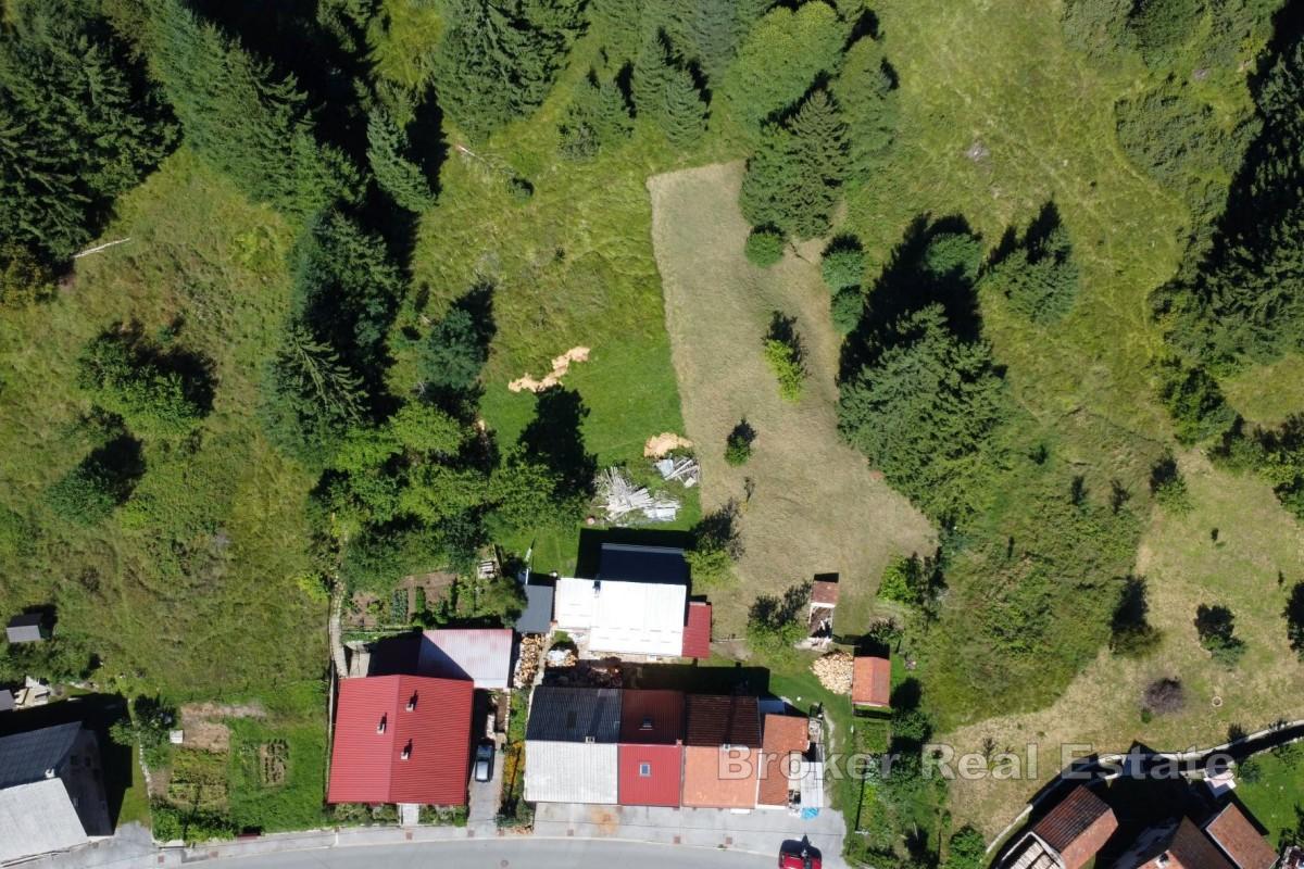 Radhus med trädgård