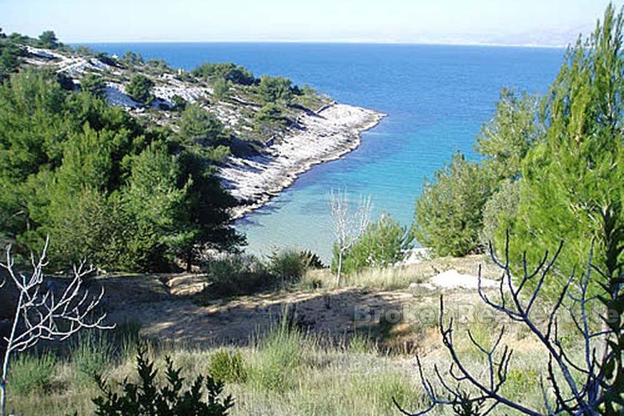 Terreno con una bellissima vista sul mare