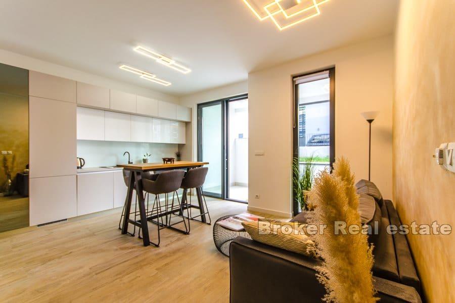 Žnjan, moderne Einzimmerwohnung