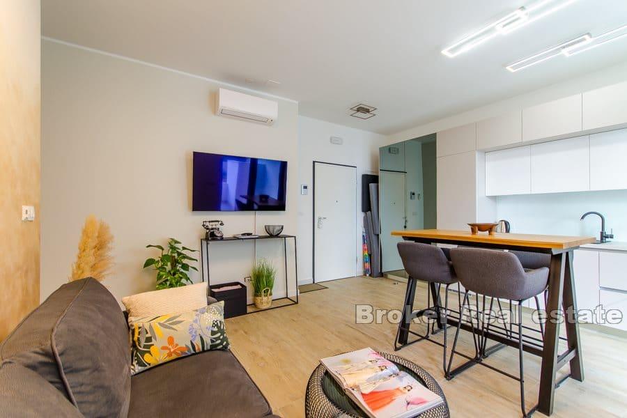 Žnjan, moderne Einzimmerwohnung