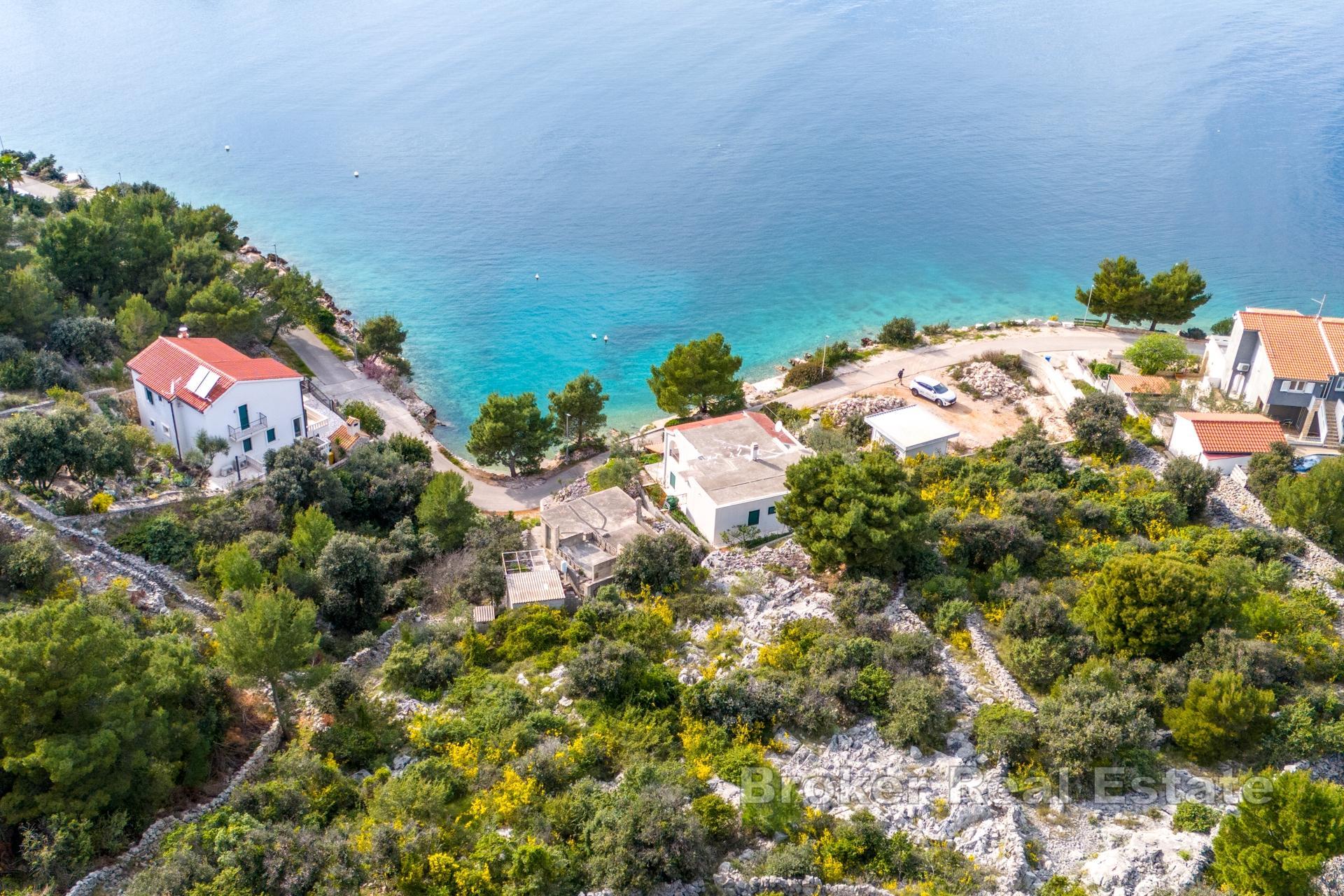 Terreno edificabile con vista mare aperta