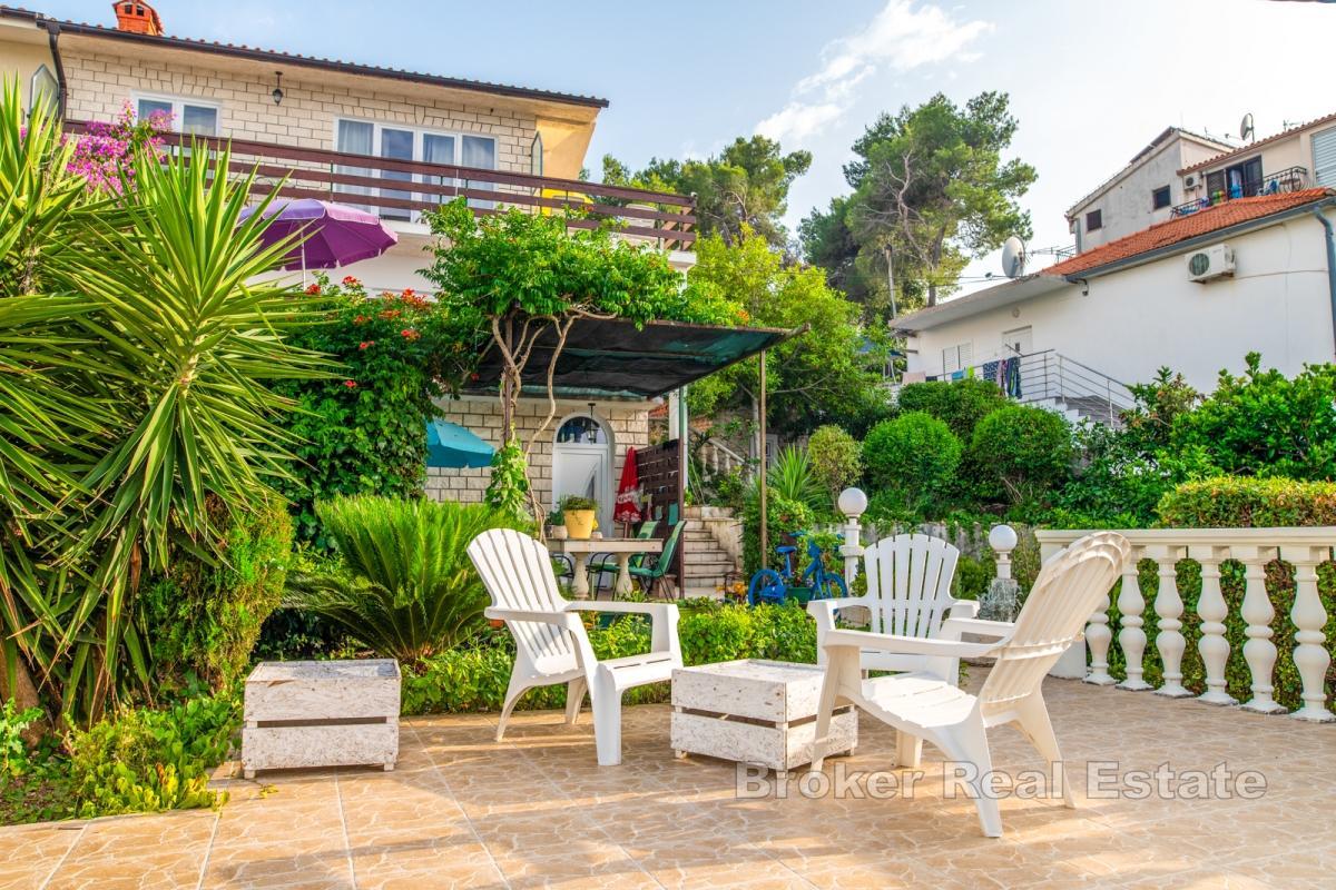 Maison jumelée en première rangée de la mer