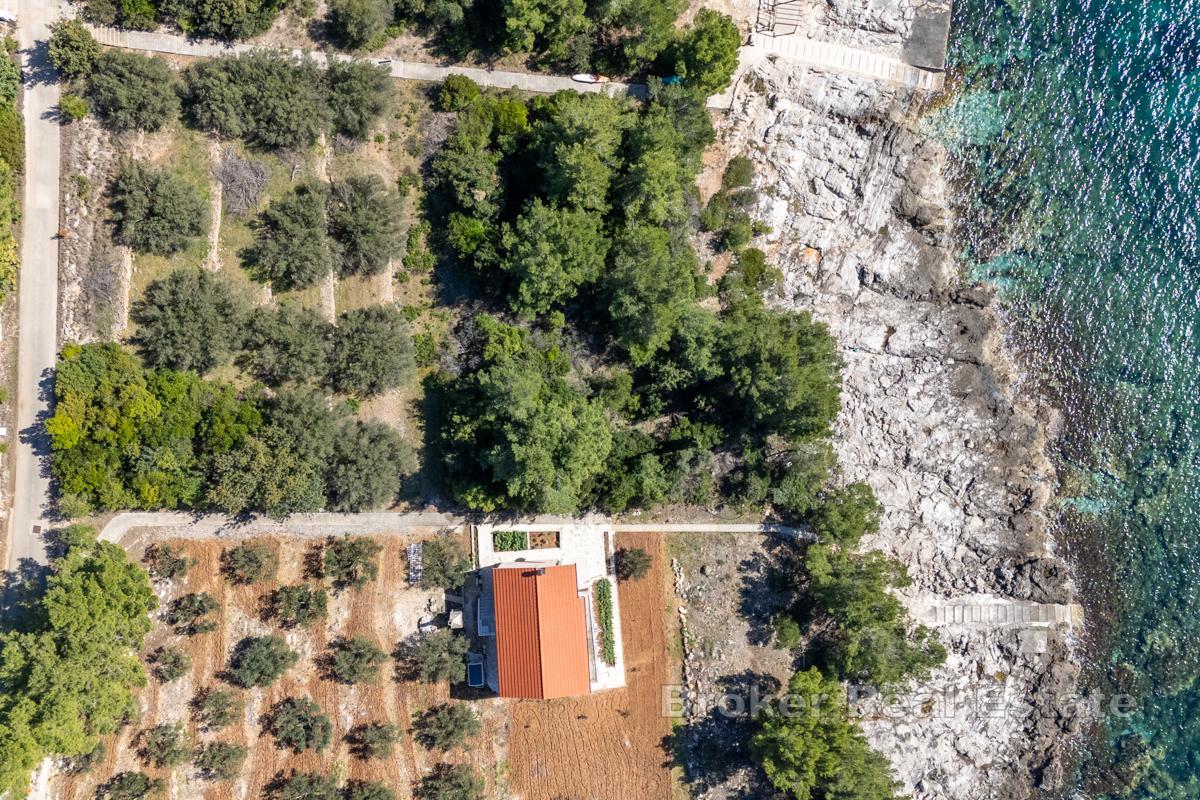 Terrain constructible exceptionnel en bord de mer