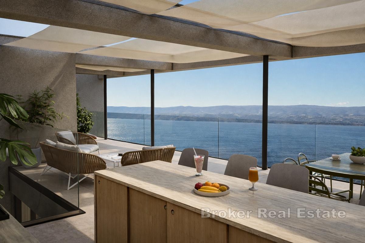 Terrain constructible avec vue panoramique sur mer