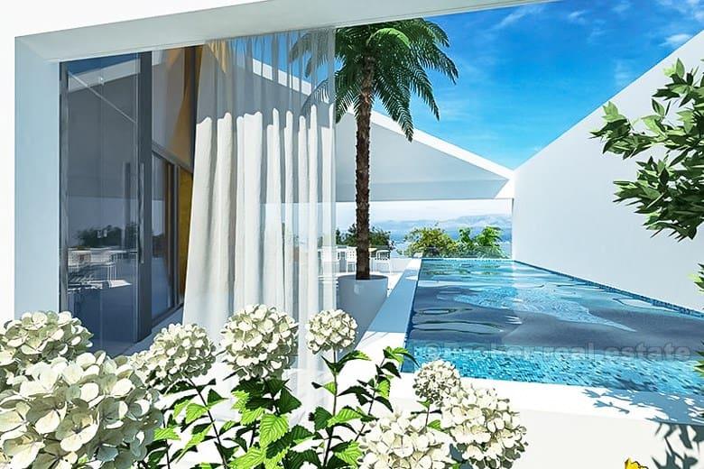 Villa con vista mare