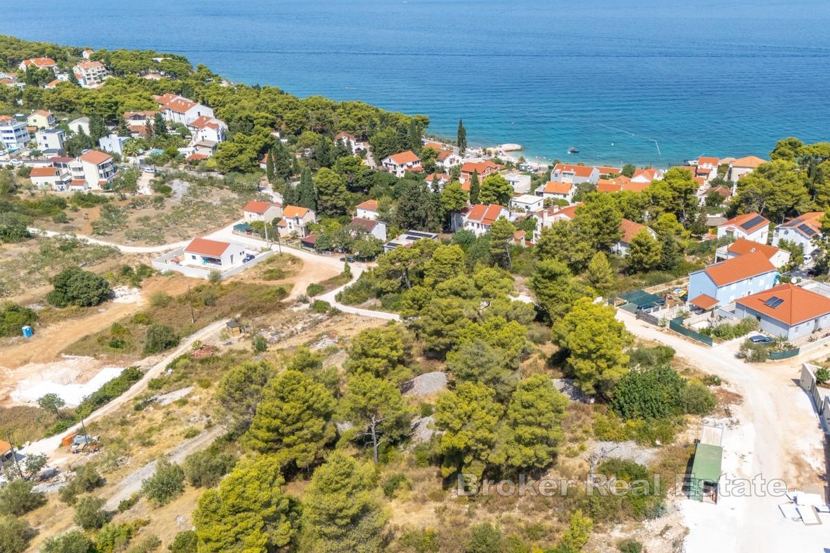 Byggtomt med havsutsikt - på ön Brač