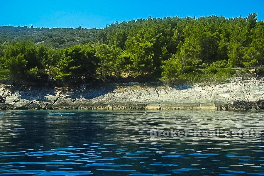 Terrain constructible situé en bord de mer