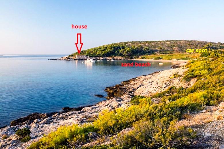 Maison / Villa à vendre, île de Vis, près de la mer