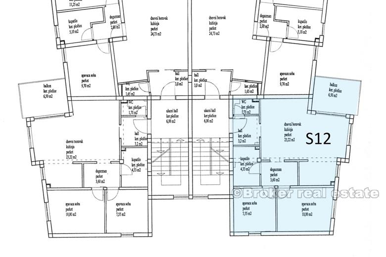 Dva apartmány s výhledem na moře, na prodej
