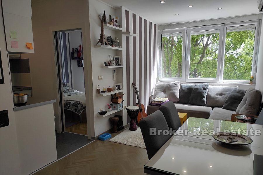 Three bedroom apartment divided into two units