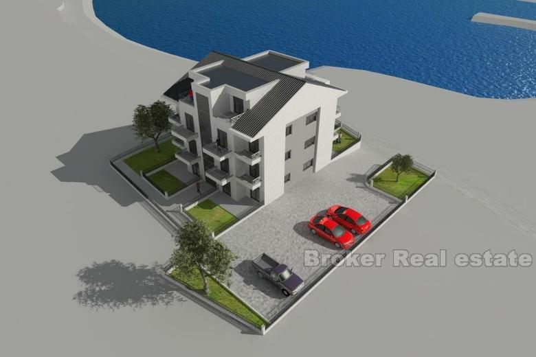 Appartements en construction sur l'île de Pasman, front de mer avec une belle vue, à vendre