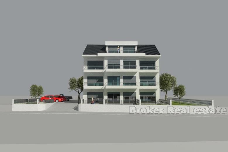 Appartements en construction sur l'île de Pasman, front de mer avec une belle vue, à vendre