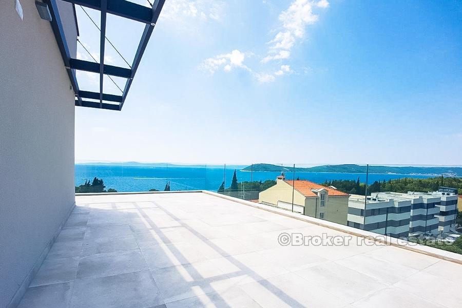 Penthouse med havutsikt (Meje), til salgs