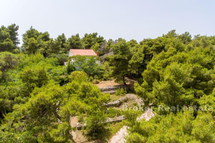 Maison / Villa, première rangée de la mer, l'île de Hvar