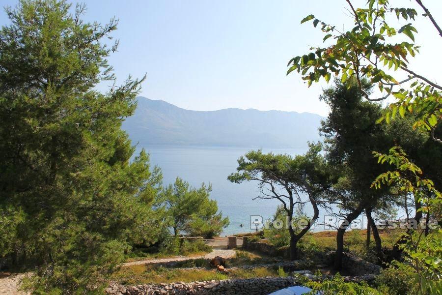 Maison / Villa, première rangée de la mer, l'île de Hvar
