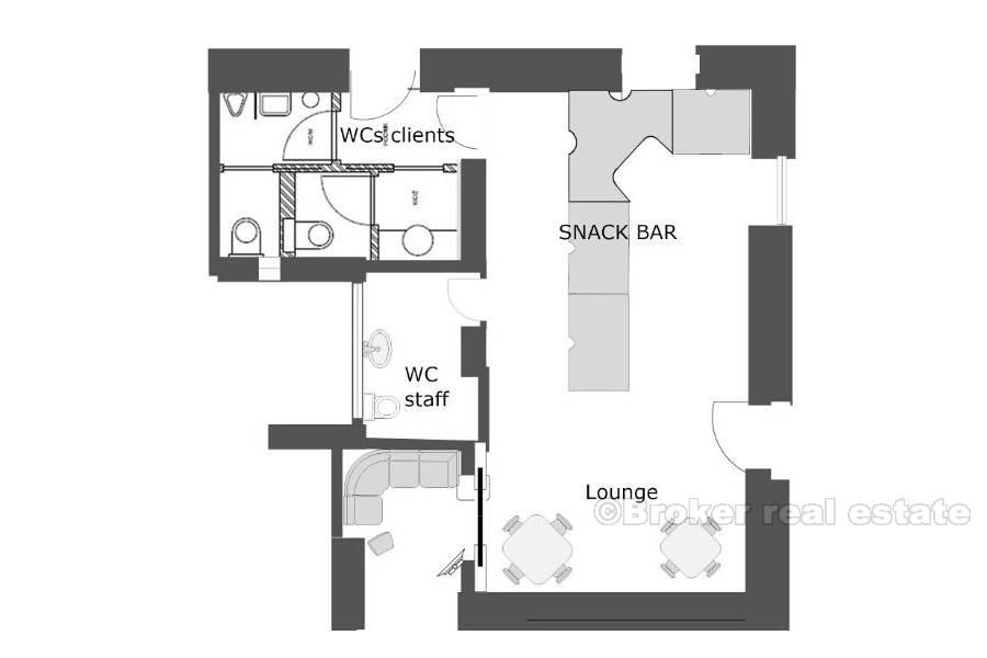 Business space in an attractive location