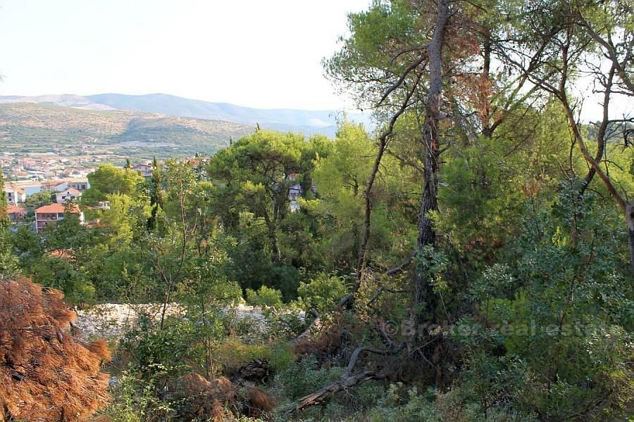 Bygg land med utsikt over Kastela Bay, til salgs