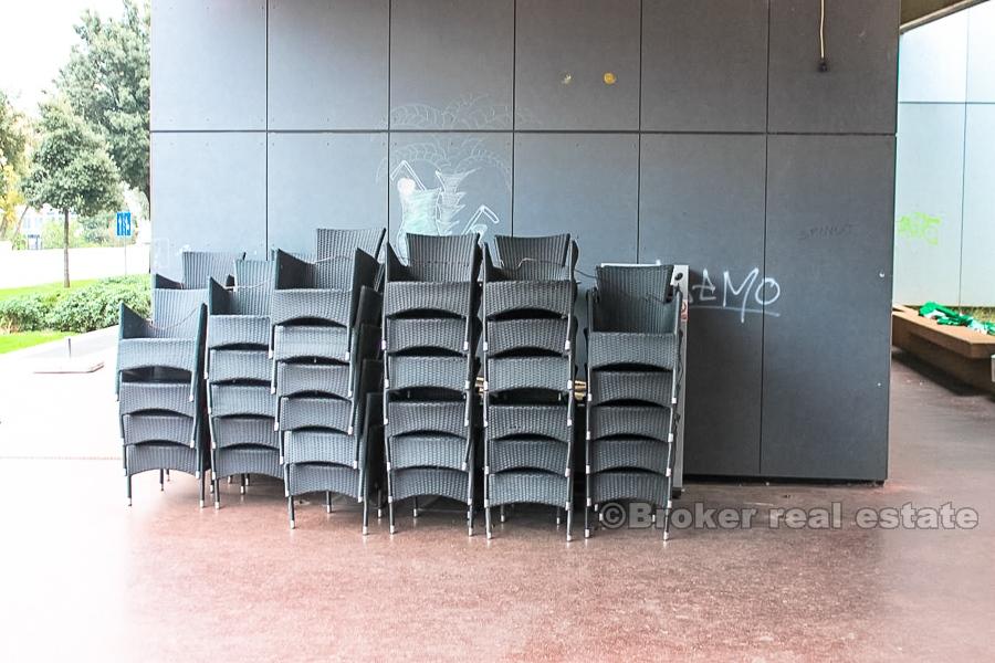 Business space on two floors
