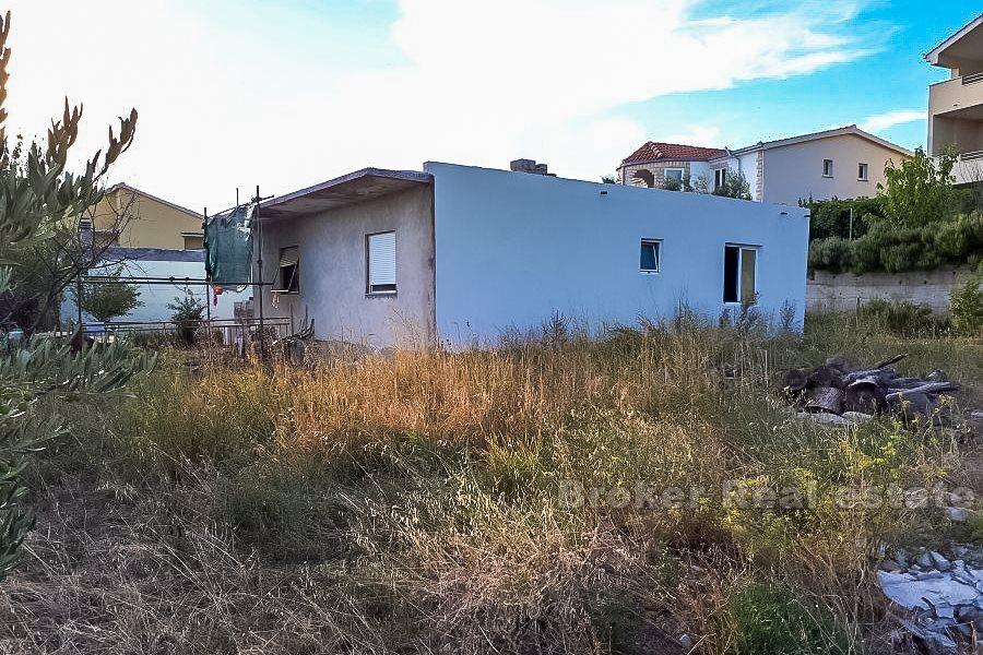 Enebolig uferdig hus med havutsikt