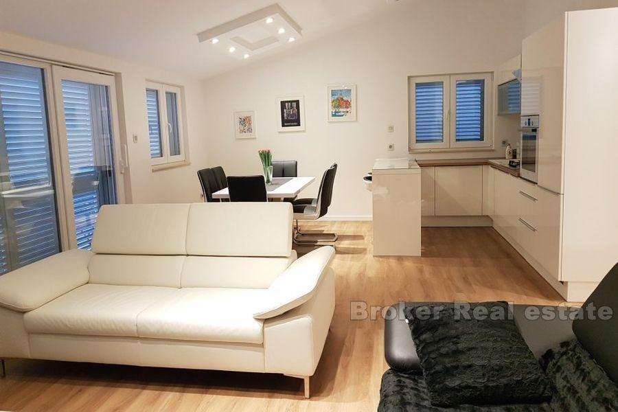 Modern two bedroom apartment on Bacvice, sea view