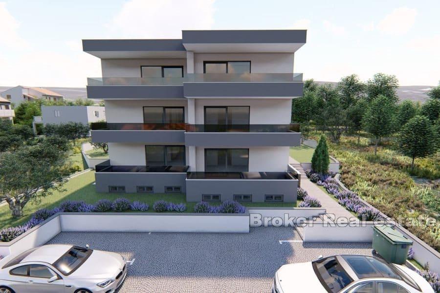 Nově postavené apartmány s výhledem