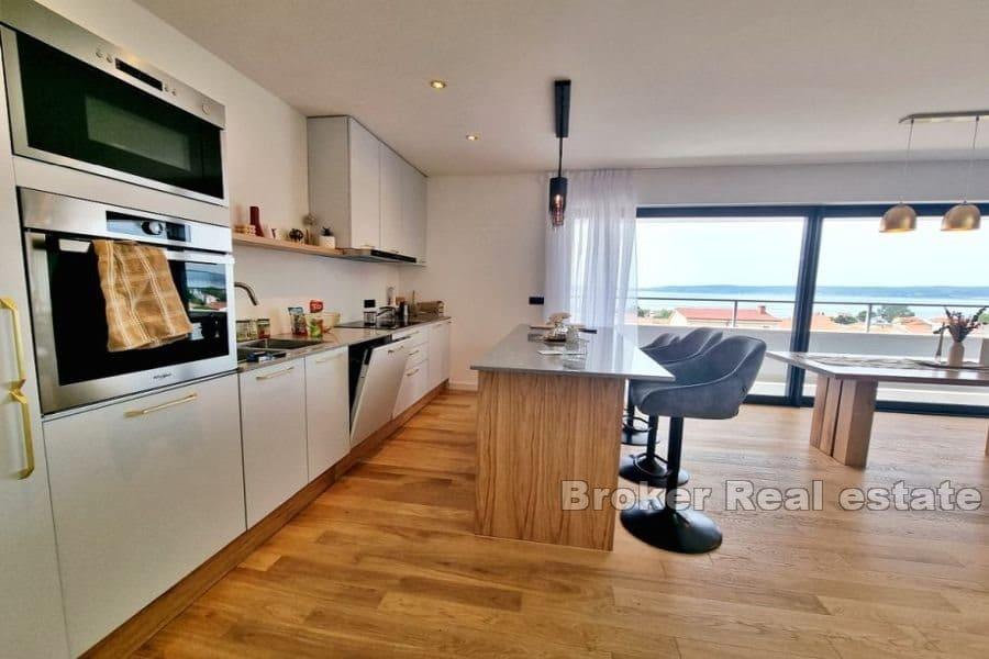 Flott penthouseleilighet med utsikt