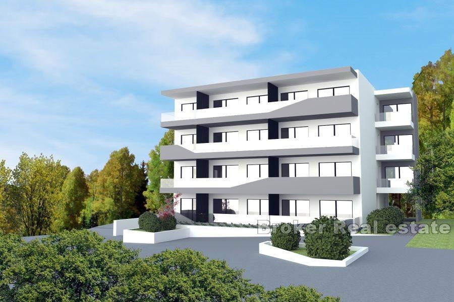 Neu gebaute Wohnungen mit Meerblick